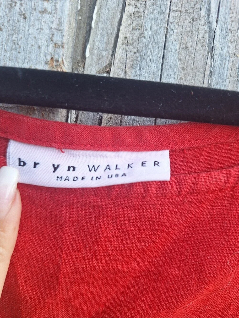Bryn Walker 100% Linen Poppy Dress Size Small NWT